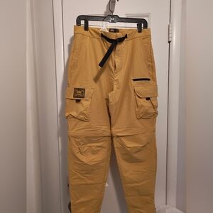 Oakley Men's Yellow Zip Off Pants